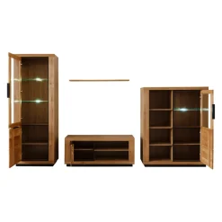 MID.YOU Wohnkombination Greno wildeichefarbig Outlet