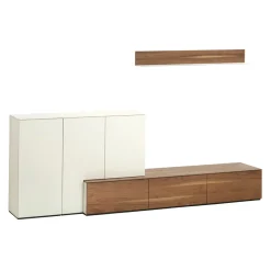 MAB Wohnkombination Timber 8946 reinweiss Online