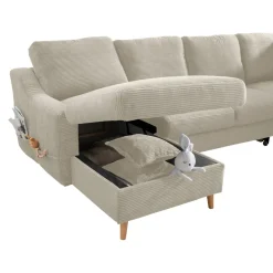 Livetastic Wohnlandschaft Valentina beige Online