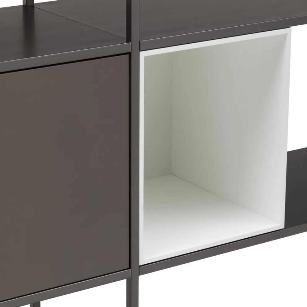 mdf italia Wohnwand Minima 3.0 shadow grey x122 Sale