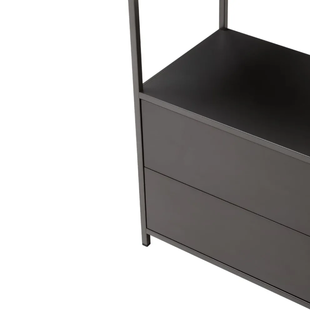 mdf italia Wohnwand Minima 3.0 shadow grey x122 Sale