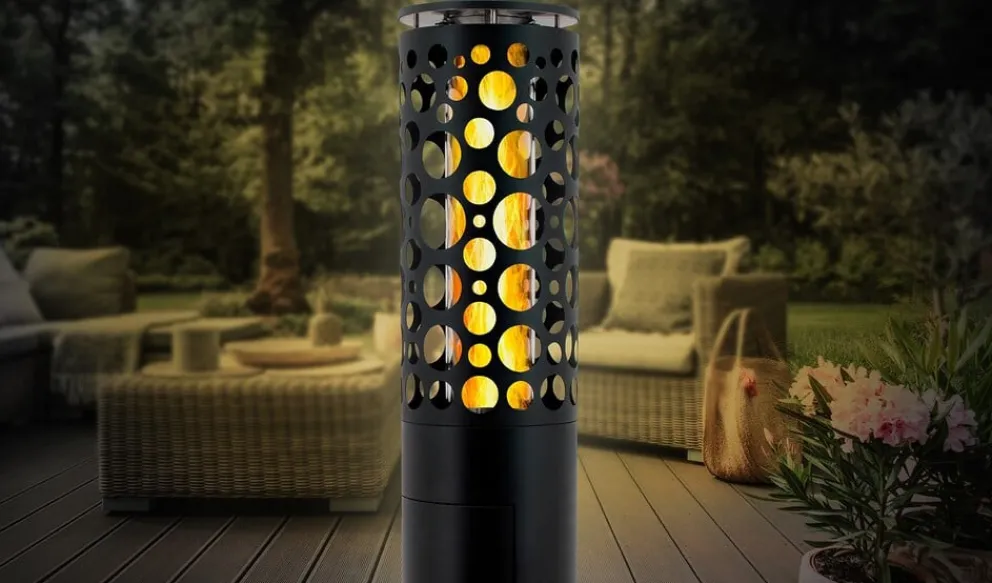 Sonnenkönig Wärmespender Faro schwarz Clearance