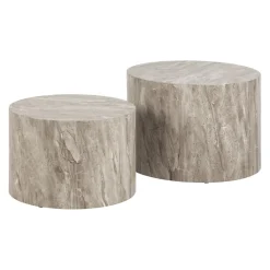MID.YOU Zweisatztisch Dice grau, weiss Sale