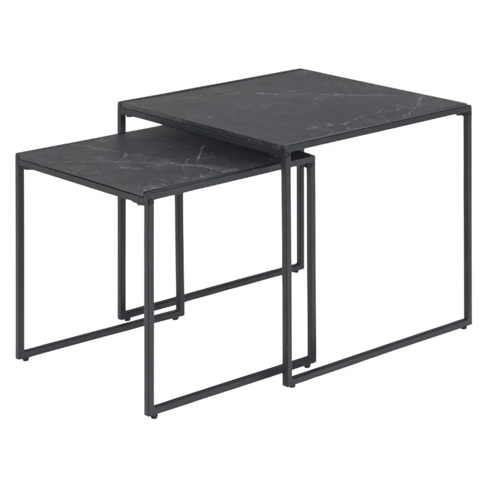 MID.YOU Zweisatztisch Infinity_506 schwarz Clearance