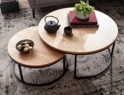 MID.YOU Zweisatztisch Modern braun New